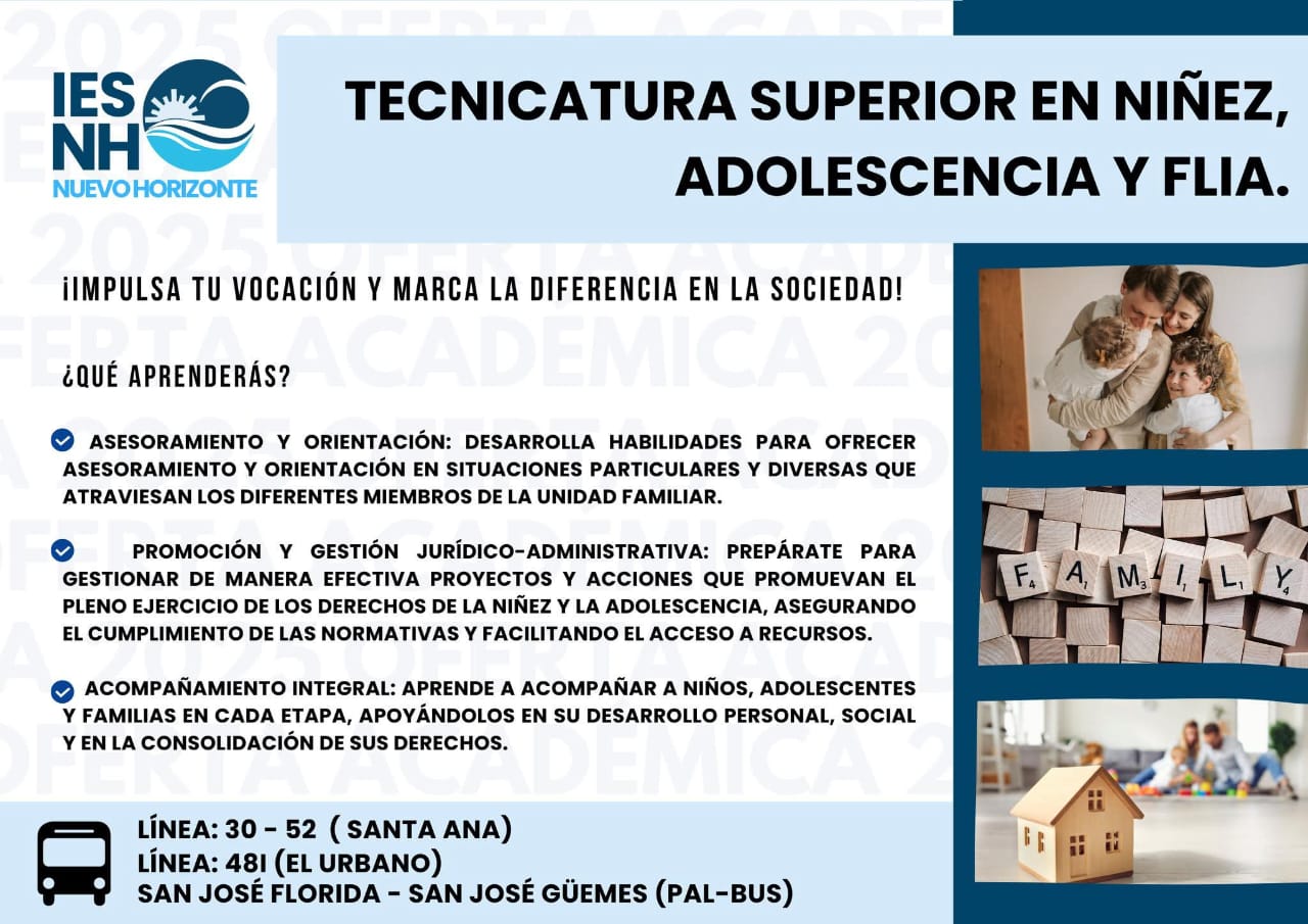 Niñez, Adolescencia y familia